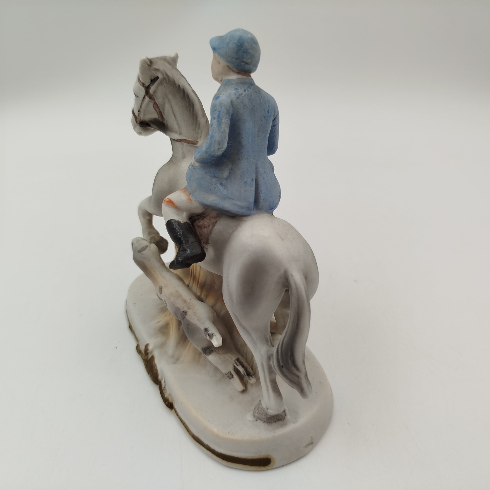 Статуэтка "Жокей", фарфор, бисквит, роспись, Европа, 1980-2000 гг.