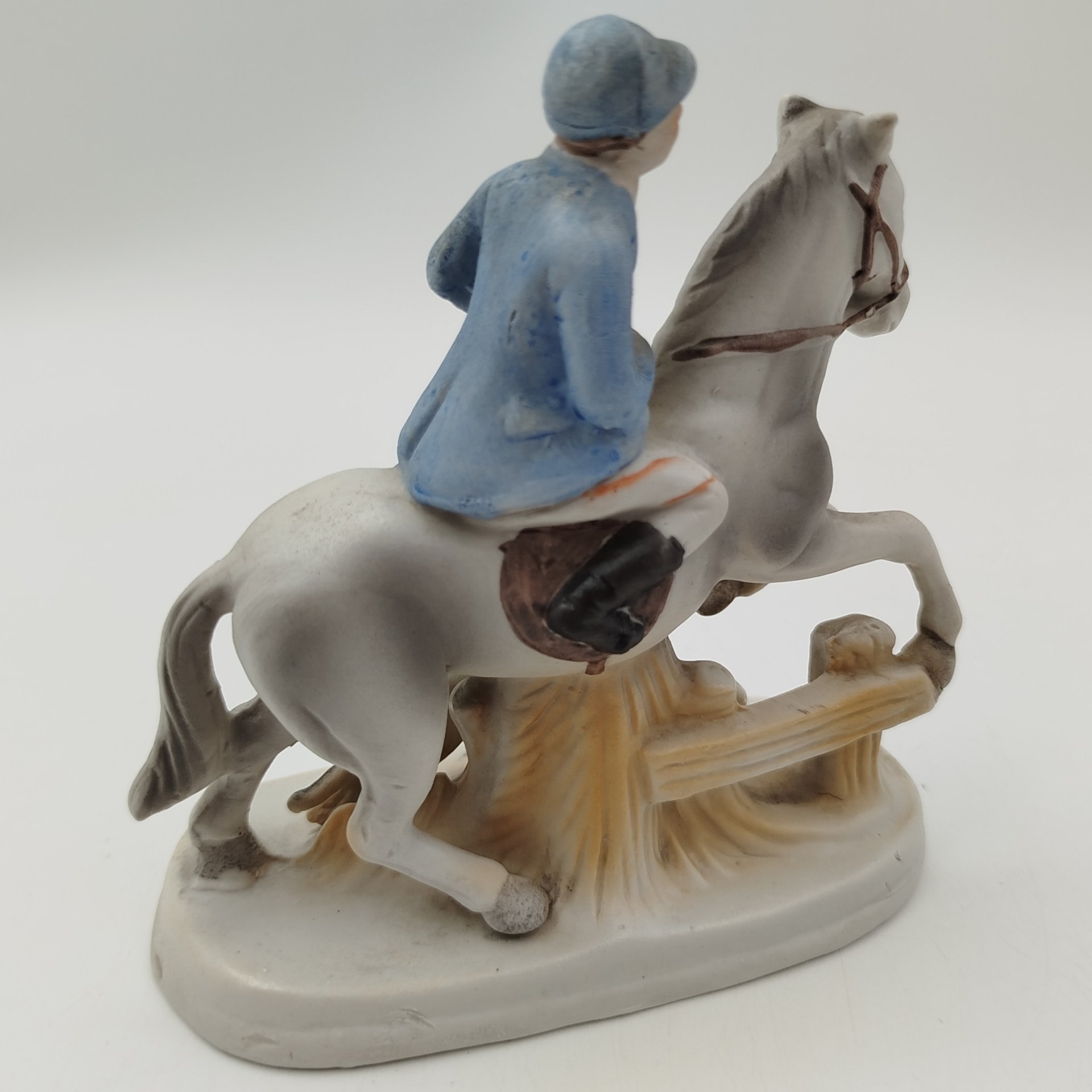 Статуэтка "Жокей", фарфор, бисквит, роспись, Европа, 1980-2000 гг.