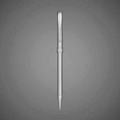 Шариковая ручка Aurora Magellano Silver CT, в подарочной коробке, Драгметаллы: серебро