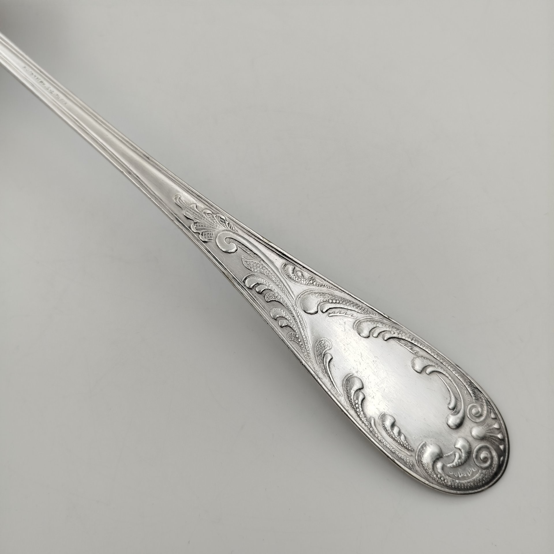 Половник, мельхиор (медь-никель), Кольчугинский завод цветных металлов, СССР, 1930-1950 гг., Кольчугинский завод цветных металлов