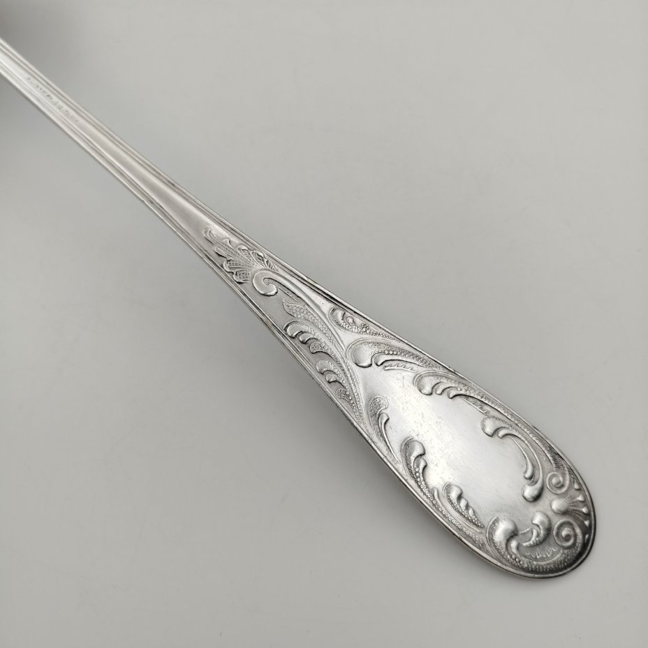 Половник, мельхиор (медь-никель), Кольчугинский завод цветных металлов, СССР, 1930-1950 гг., Кольчугинский завод цветных металлов