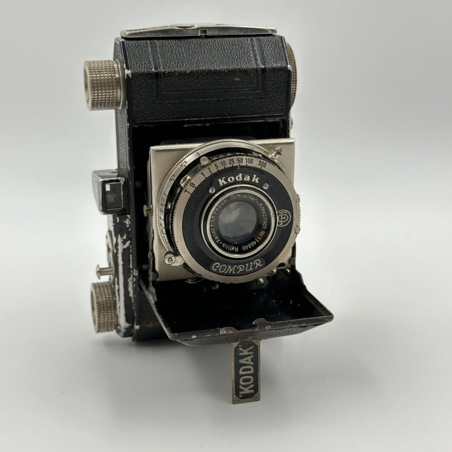 Фотоаппарат плёночный "Retina" в оригинальном кофре, металл, стекло, кожа, Kodak, Германия, 1936-1945 гг., Kodak