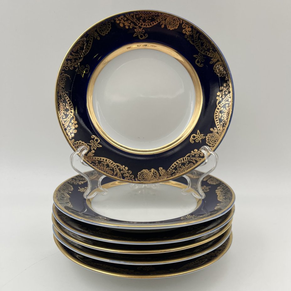 Комплект из 6-ти пирожковых тарелок "Фриз"