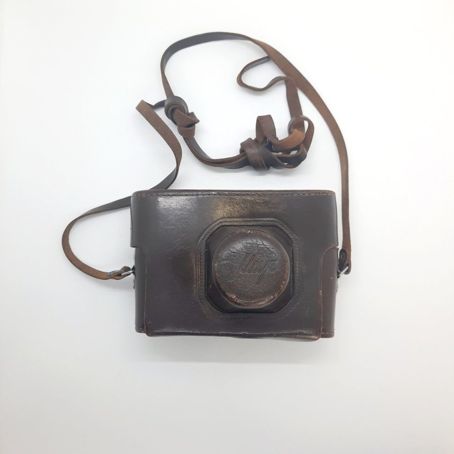Фотоаппарат "Мир" с объективом "Индустар-50" в оригинальном кофре, Красногорский механический завод (КМЗ)