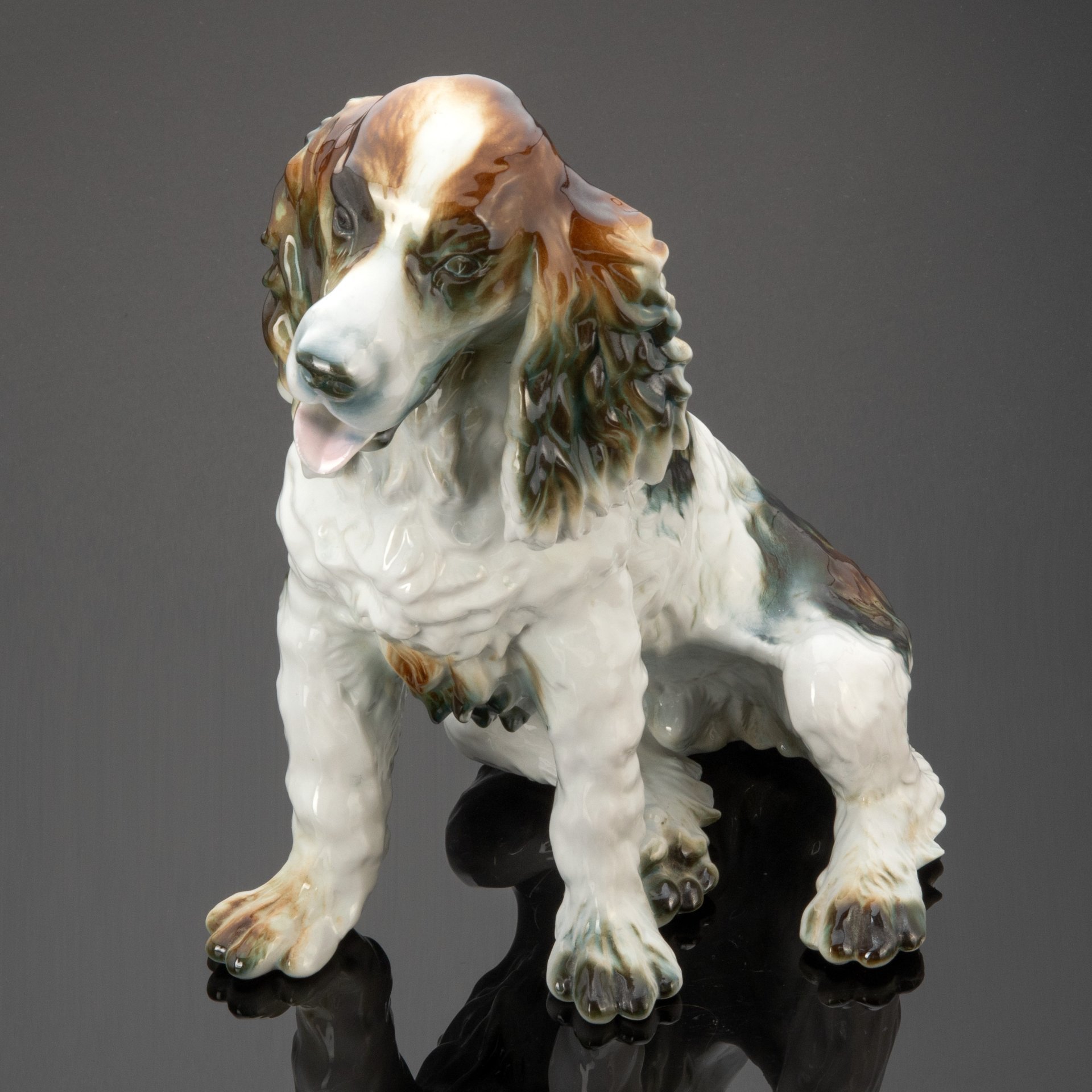 Статуэтка "Кокер-спаниель", Cluj-Napoca Porcelain