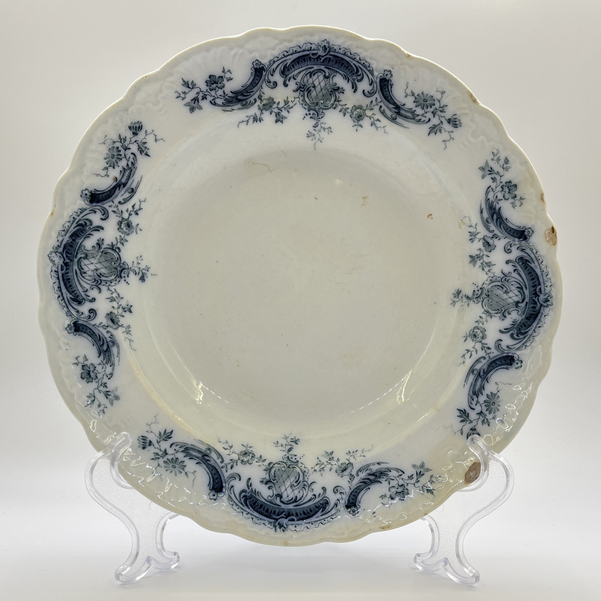 Тарелка суповая c флористическим декором, Villeroy & Boch