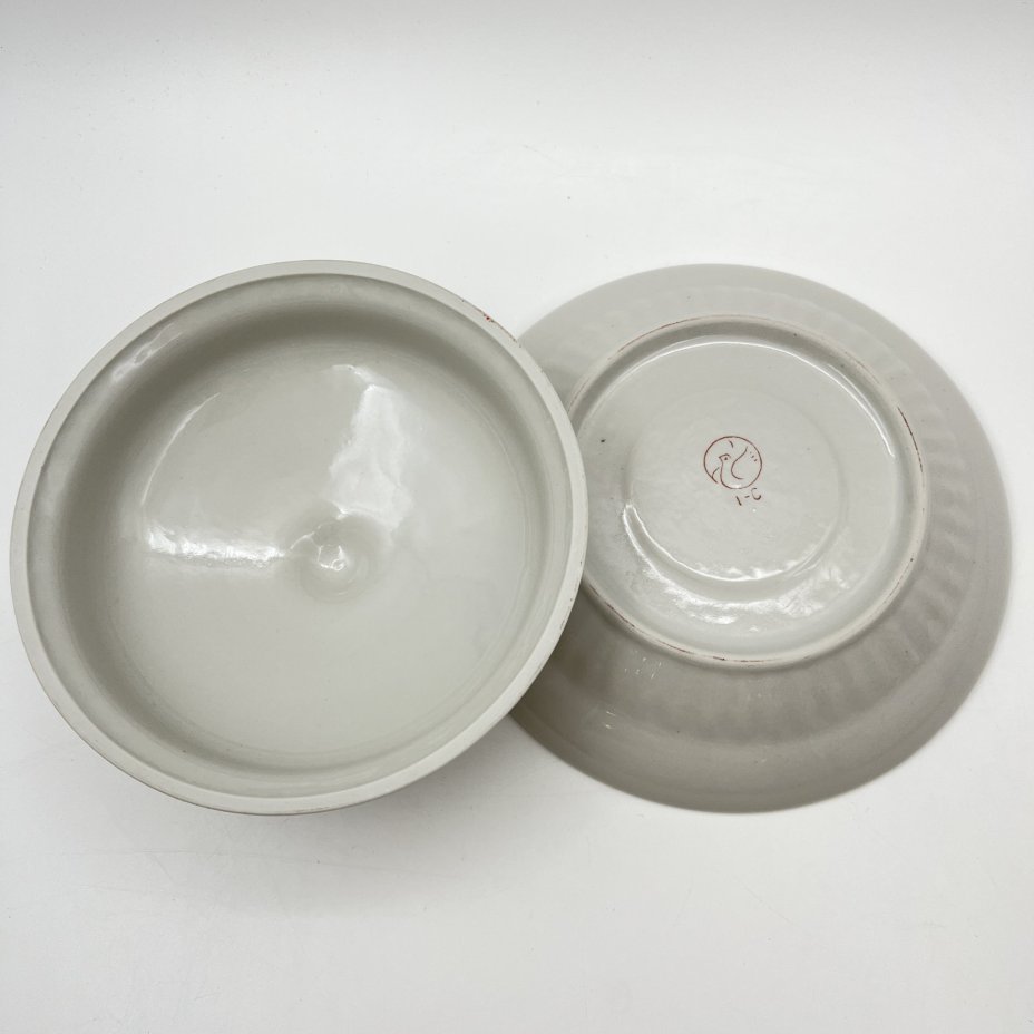 Сервиз чайный на 6 персон (17 предметов), фарфор, крытье, золочение, Тернопольский фарфоровый завод, СССР, 1975-1991 гг.