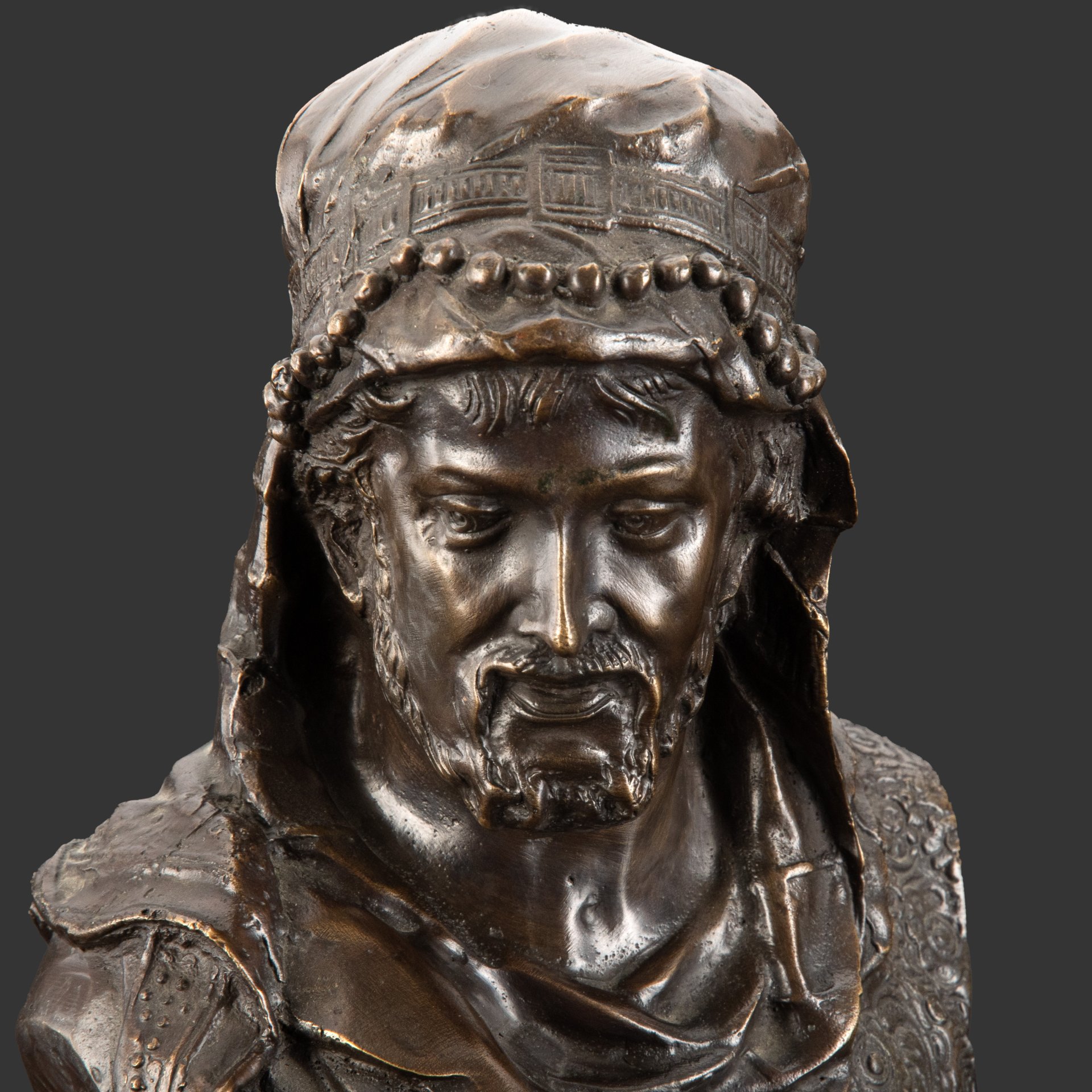 Бюст "Араб", скульптор Johannes Böse (1856-1917 гг.)