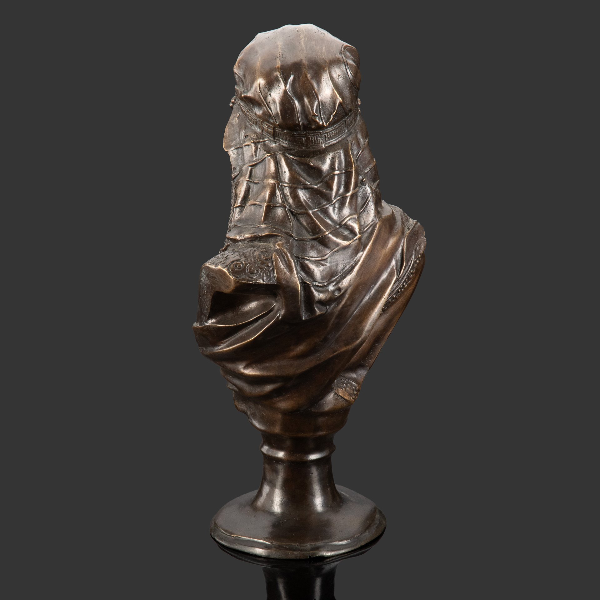 Бюст "Араб", скульптор Johannes Böse (1856-1917 гг.)