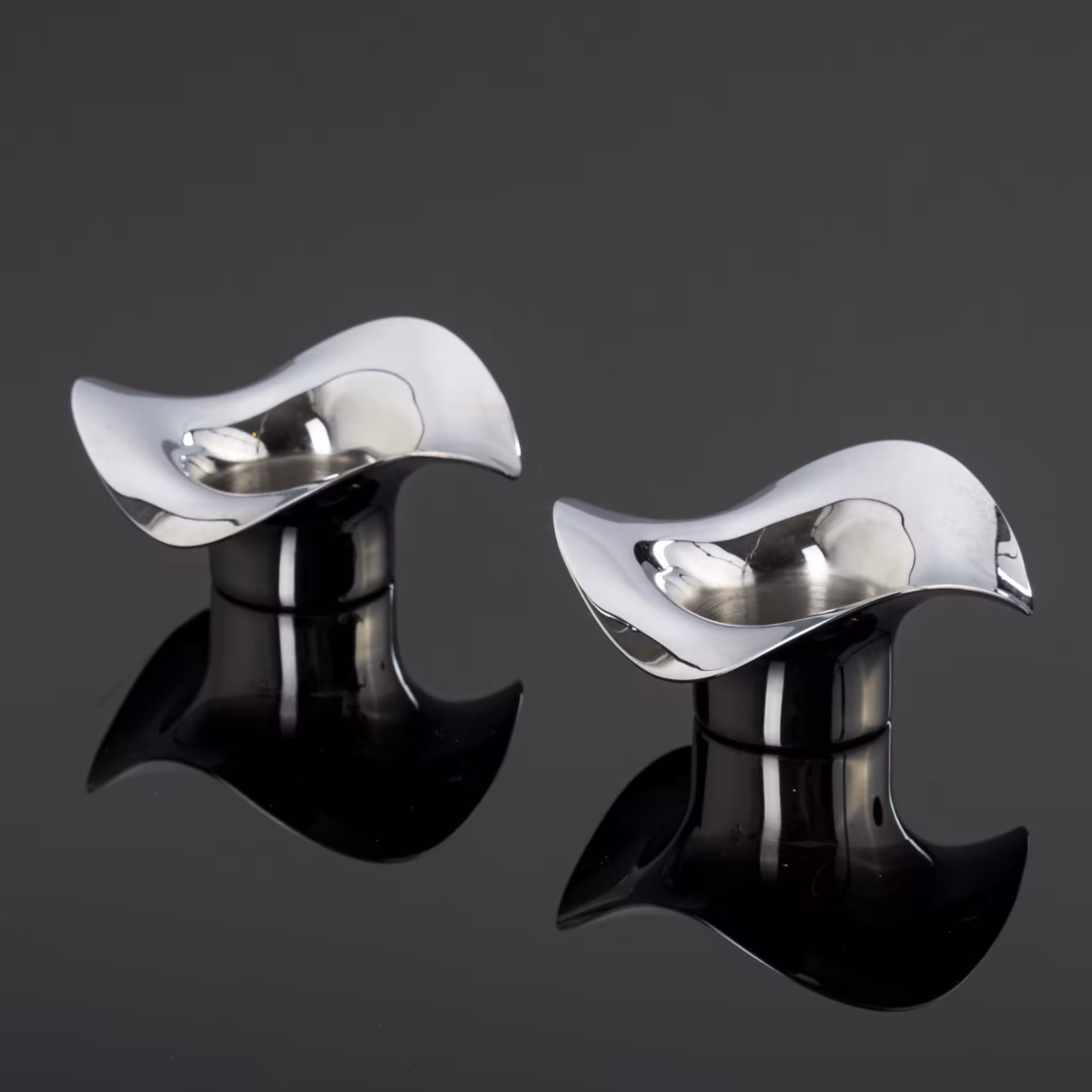 Пара подсвечников, Georg Jensen