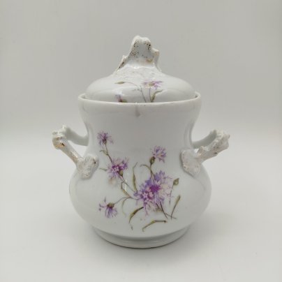 Сахарница с цветочным декором, Baudour Fuisseaux