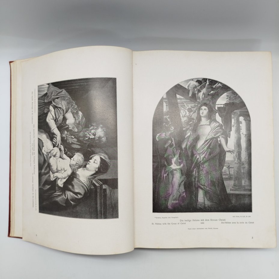 Книга "P. P. Rubens: des meisters gemälde in 551 abbildungen" на немецком языке, автор Adolf Rosenberg