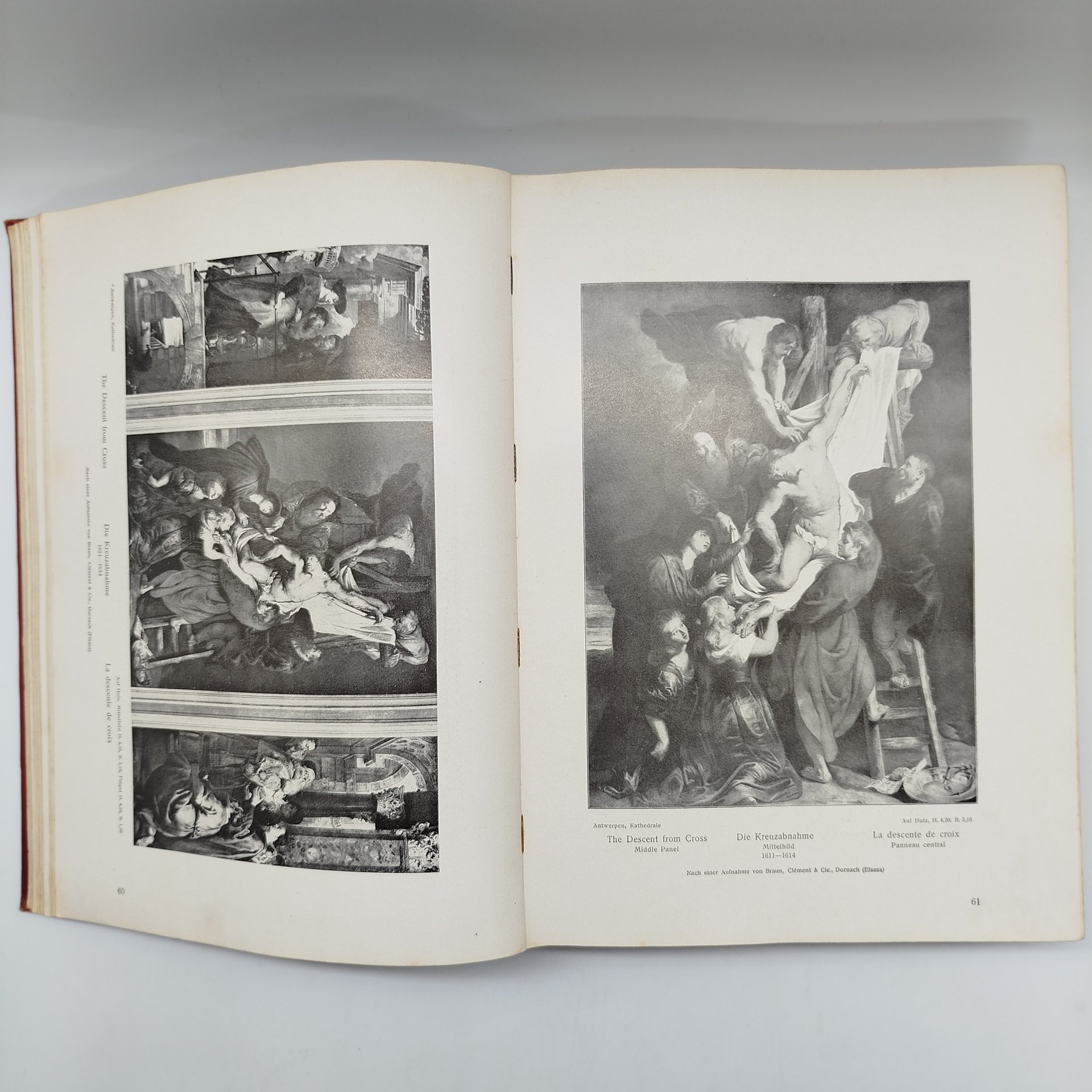 Книга "P. P. Rubens: des meisters gemälde in 551 abbildungen" на немецком языке, автор Adolf Rosenberg