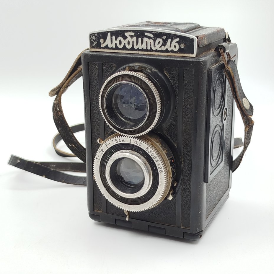 Фотоаппарат плёночный "Любитель", ЛОМО (Ленинградское оптико-механическое объединение)