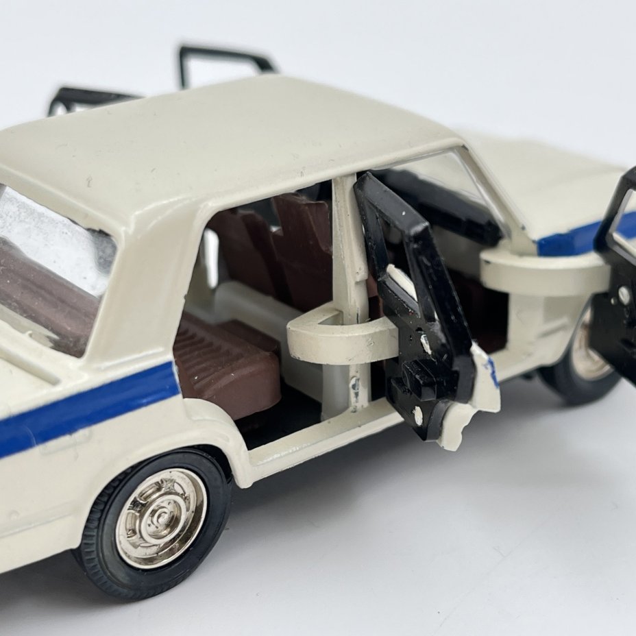 Модель автомобиля "ВАЗ 2107", масштаб 1:43, металл, пластик, СССР, 1980-1990 гг.