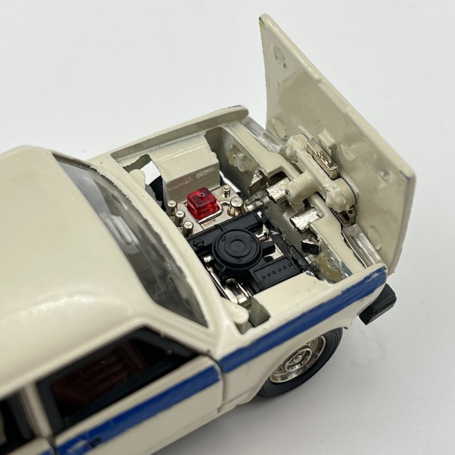 Модель автомобиля "ВАЗ 2107", масштаб 1:43, металл, пластик, СССР, 1980-1990 гг.