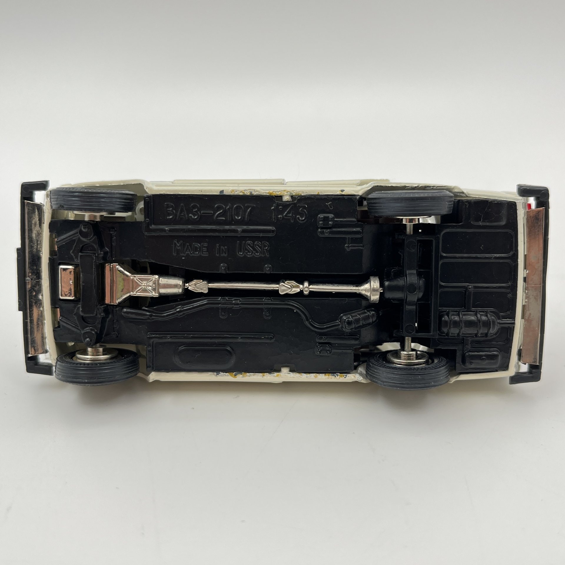 Модель автомобиля "ВАЗ 2107", масштаб 1:43, металл, пластик, СССР, 1980-1990 гг.