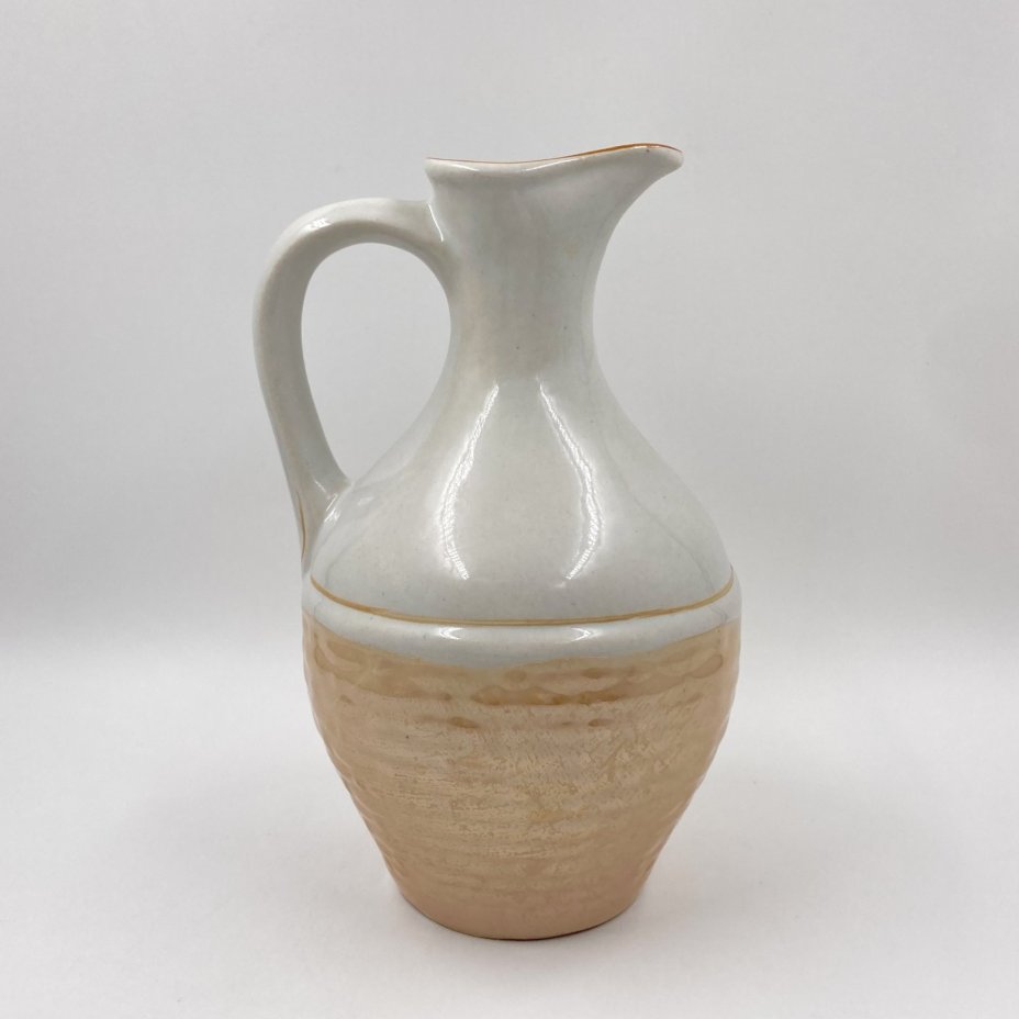 Кувшин с рельефным декором, керамика, люстр, СССР, 1960-1980 гг.