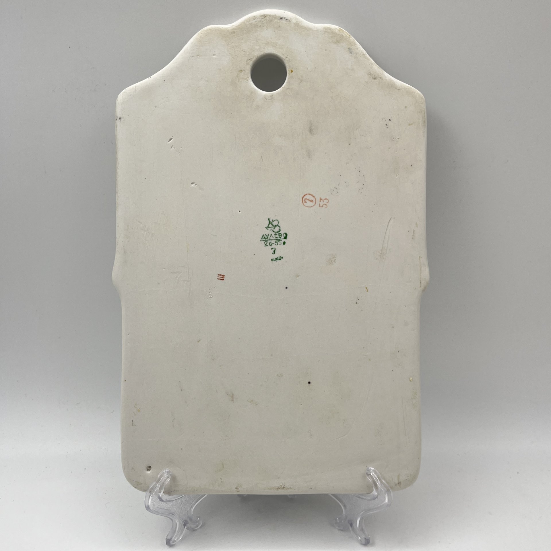 Доска сырная с цветочным декором