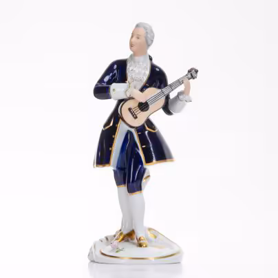 Статуэтка "Кавалер с гитарой", Royal Dux