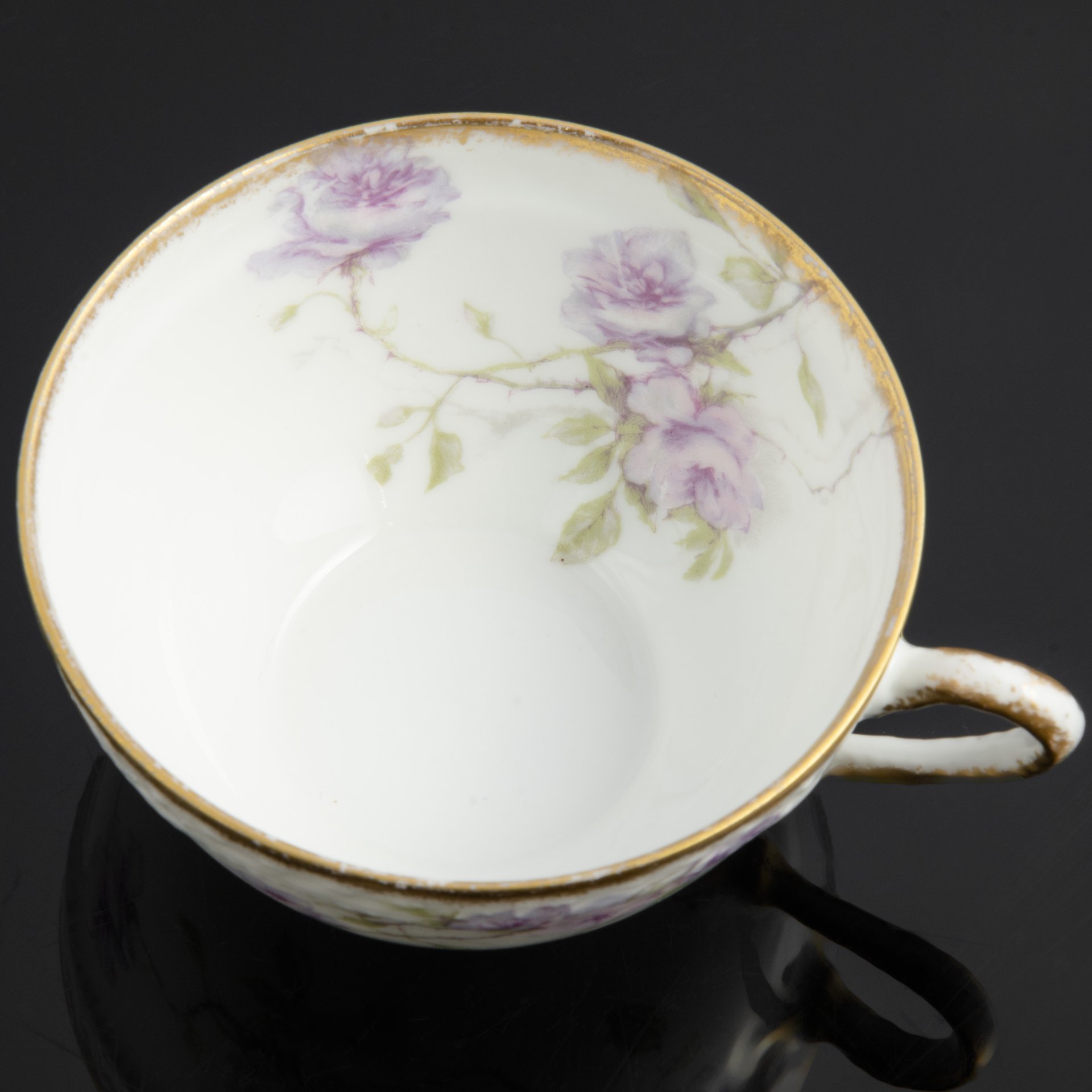 Чашка с цветочным декором, Haviland