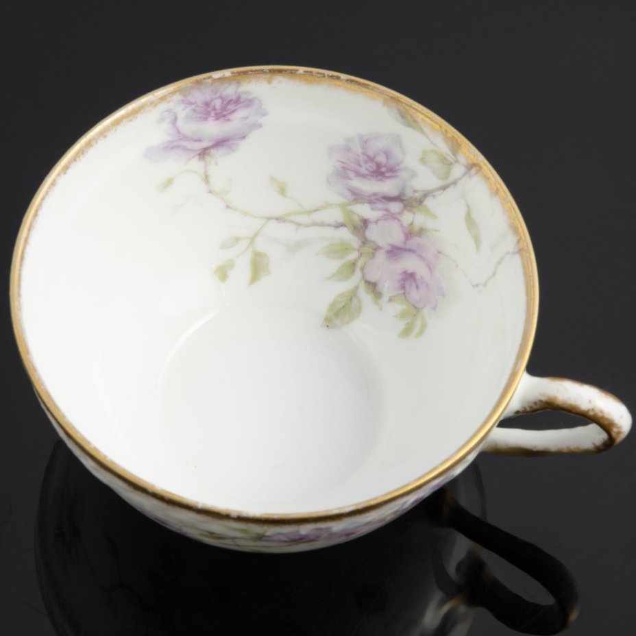 Чашка с цветочным декором, Haviland