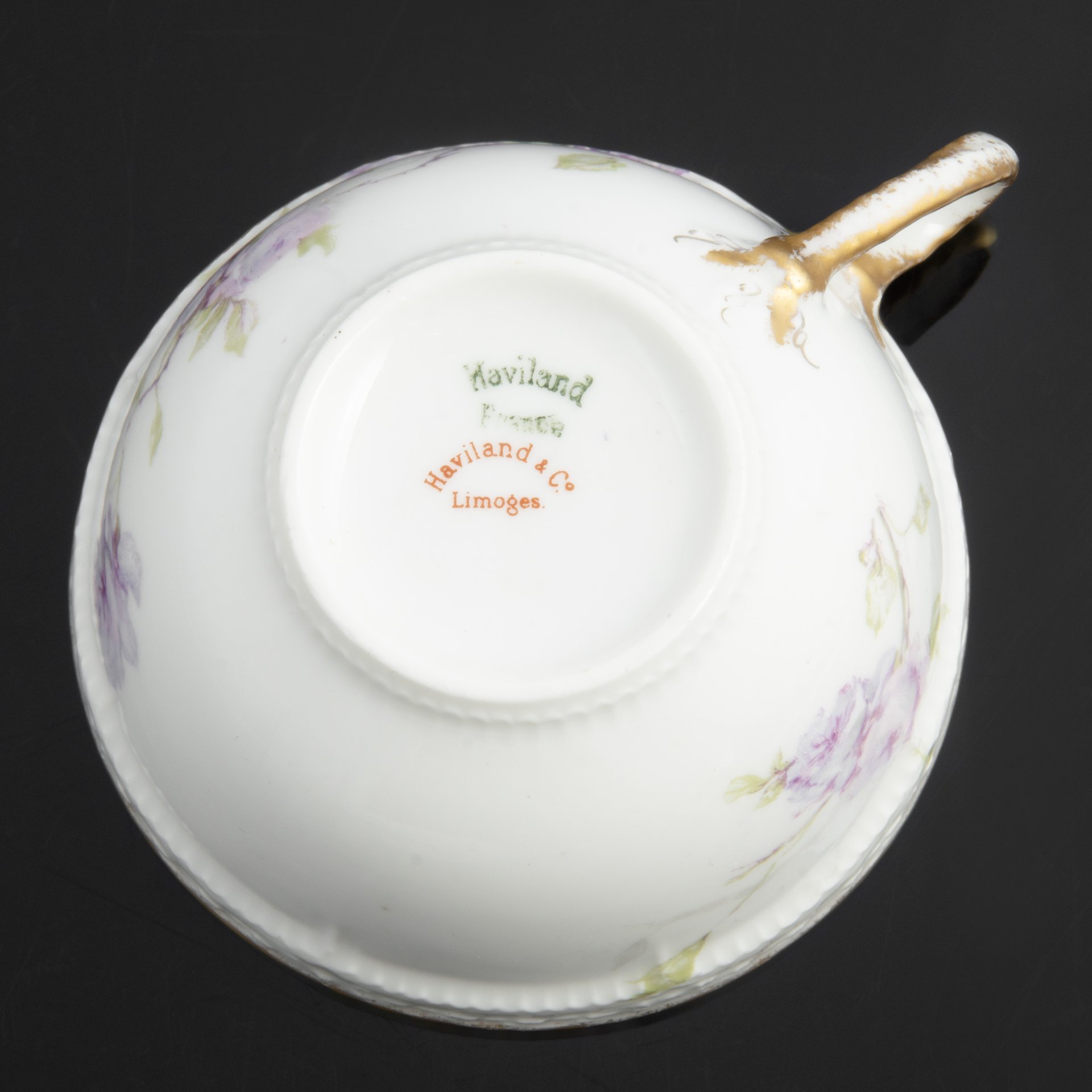 Чашка с цветочным декором, Haviland