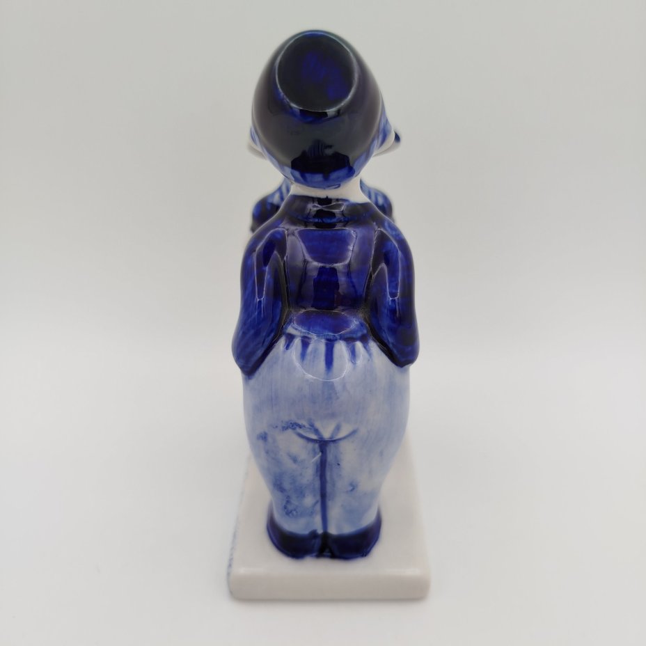 Статуэтка "Голландский поцелуй" ("Мальчик и девочка"), Delfts Blauw