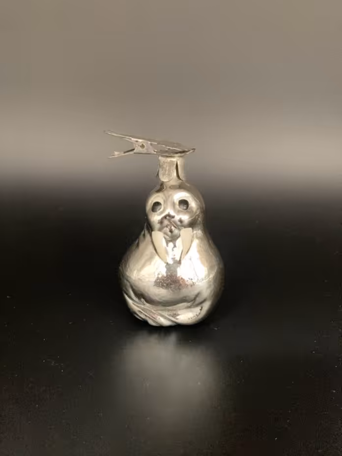 Ёлочная игрушка "Морж", СССР