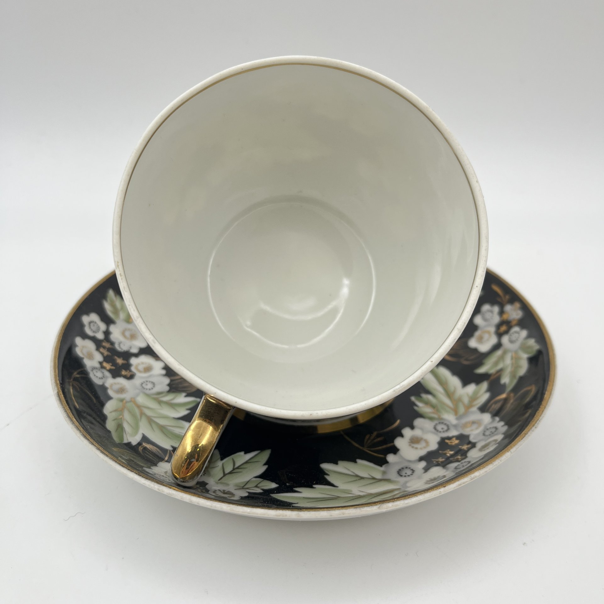 Пара чайная "Цветущая калина", форма "Стандарт"