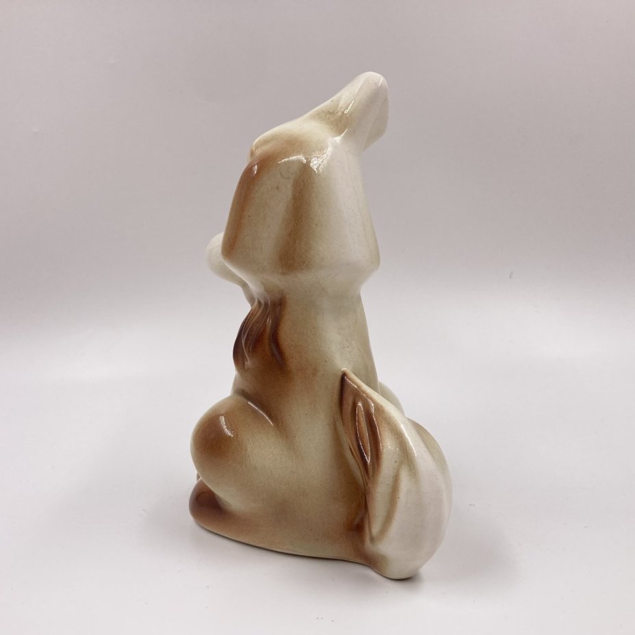 Статуэтка "Щенок Дружок", керамика, роспись, аэрография, СССР, 1970-1990 гг.