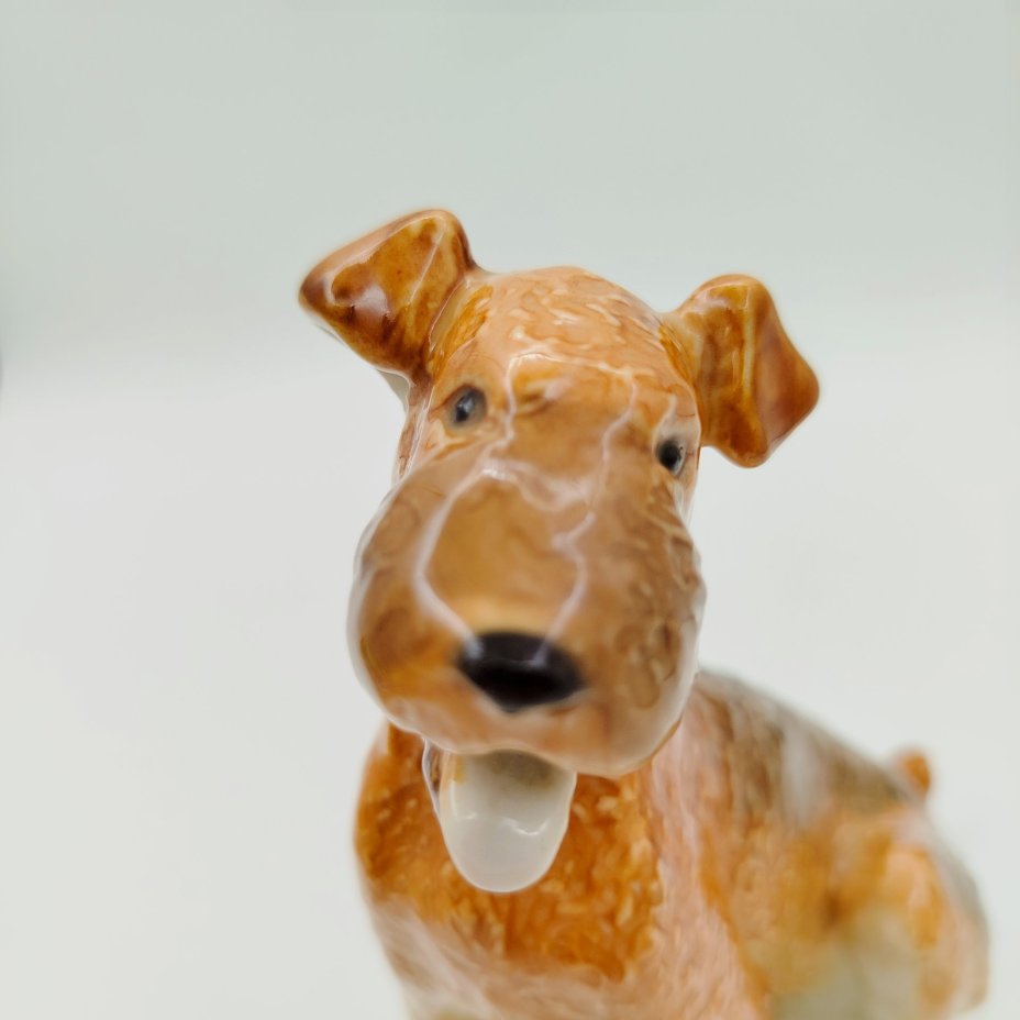 Статуэтка "Эрдельтерьер", скульптор Б.Я. Воробьев