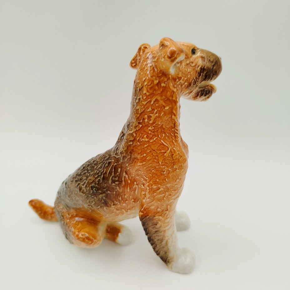 Статуэтка "Эрдельтерьер", скульптор Б.Я. Воробьев