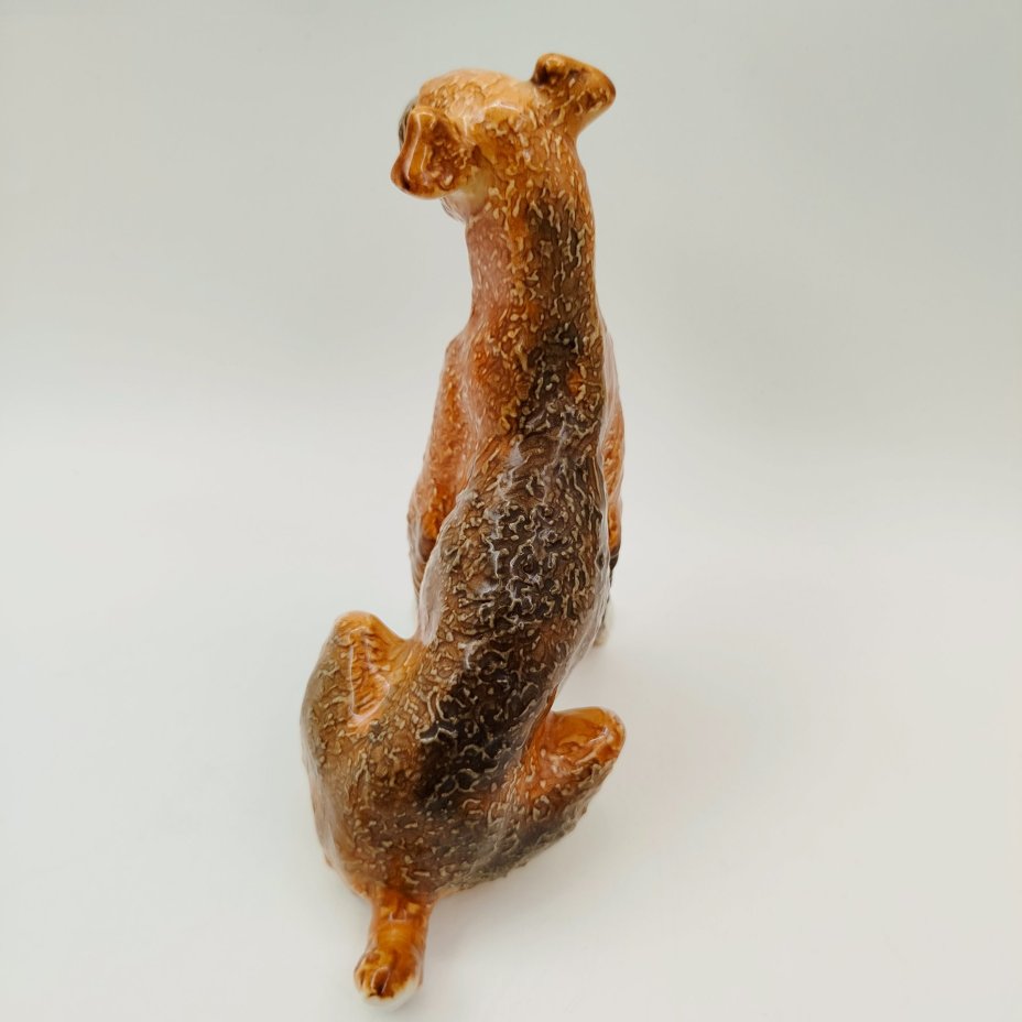 Статуэтка "Эрдельтерьер", скульптор Б.Я. Воробьев