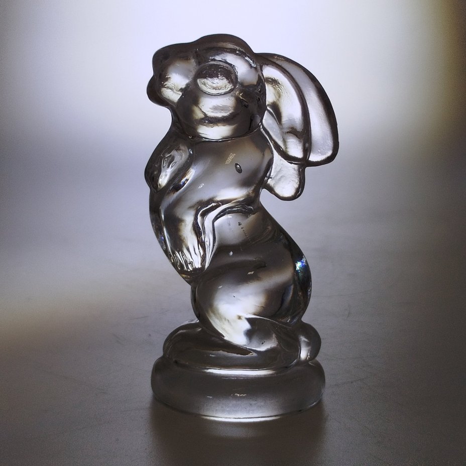 Статуэтка "Заяц", хрусталь, Российская Федерация, 1990-2015 гг.