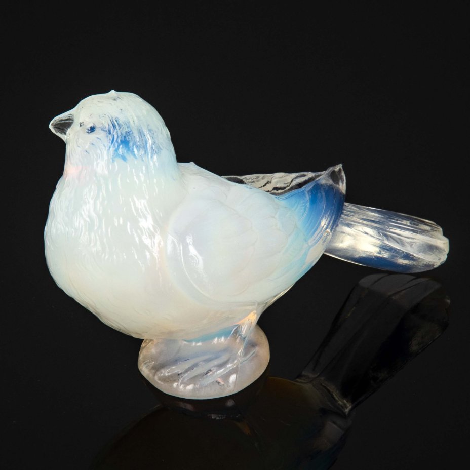 Статуэтка "Воробей", фирма "Sabino Glass" (Сабино)