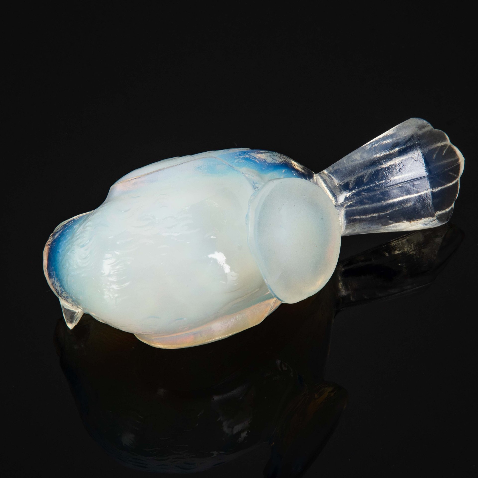 Статуэтка "Воробей", фирма "Sabino Glass" (Сабино)