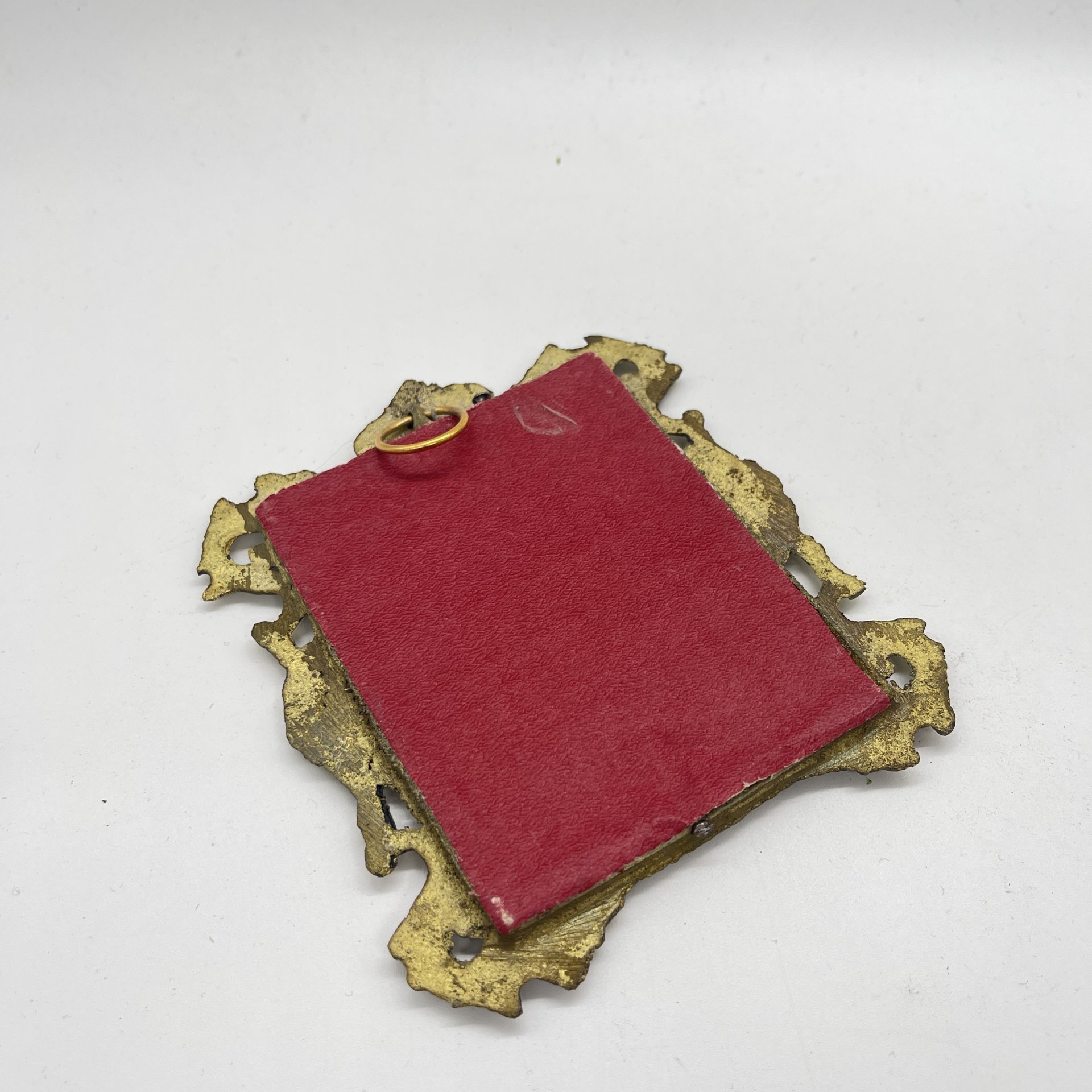 Панно настенное с изображением букета, латунь, ткань, картон, шелкография, патинирование, Западная Европа, 1970-1980 гг.