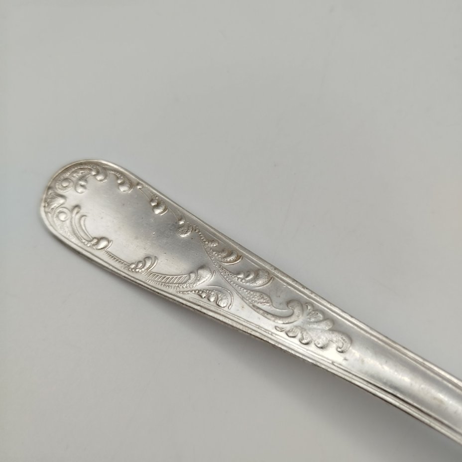 Сервирочная лопатка "Изобилие" ("Праздник"), мНЦ (медь-никель-цинк), Кольчугинский завод цветных металлов, СССР, 1930-1950 гг.