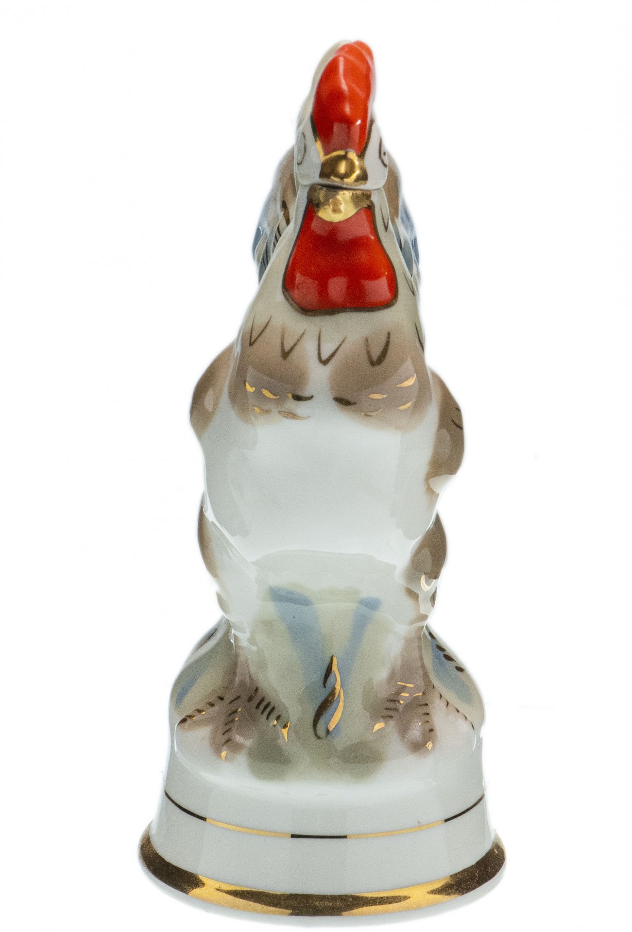 Штоф "Петух", фарфор, роспись, Городницкий фарфоровый завод, СССР, 1962-1972 гг.