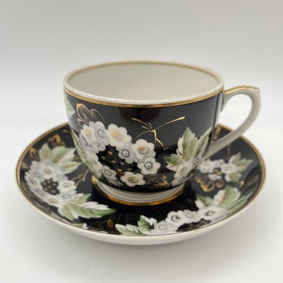 Пара чайная "Цветущая калина", форма "Стандарт"