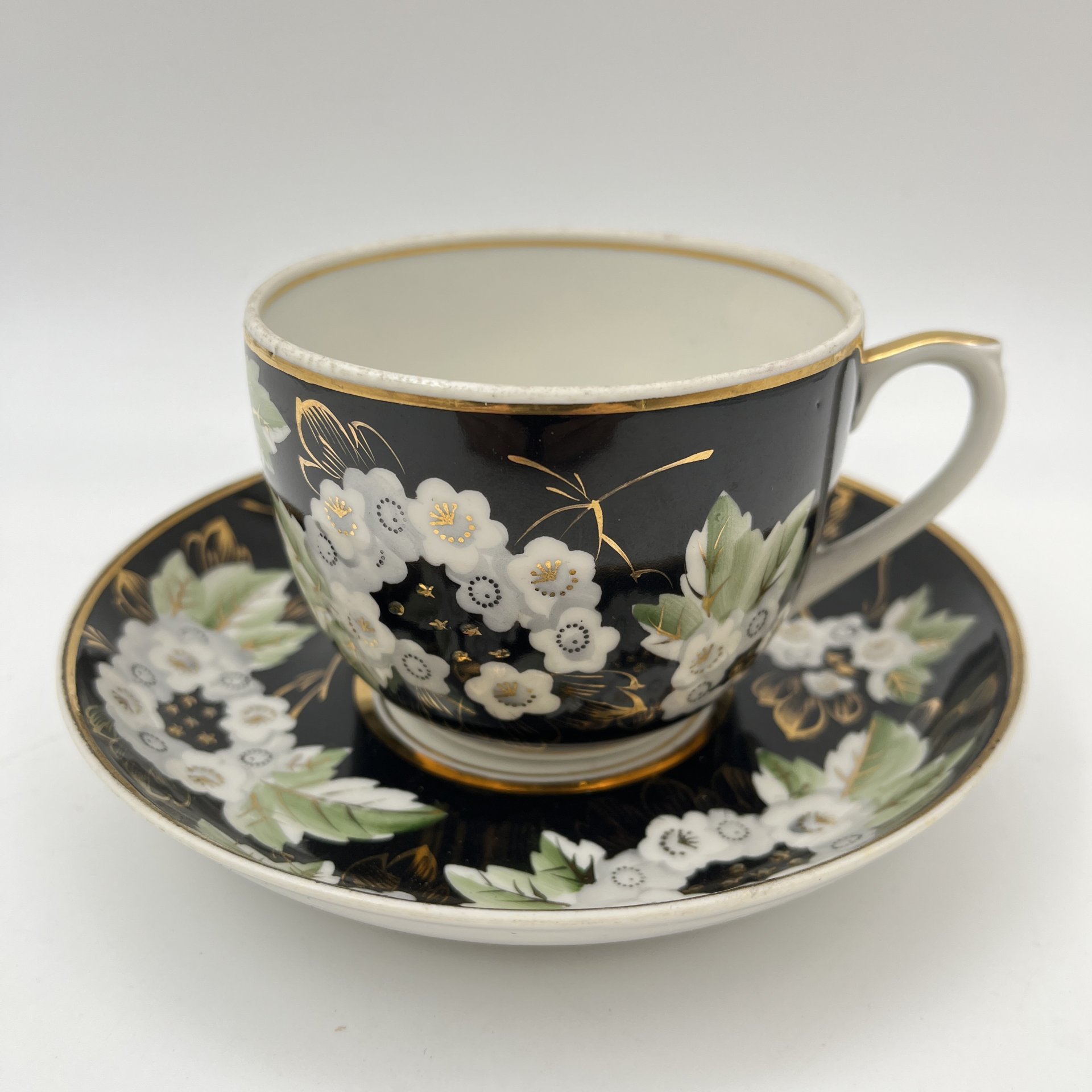 Пара чайная "Цветущая калина", форма "Стандарт"