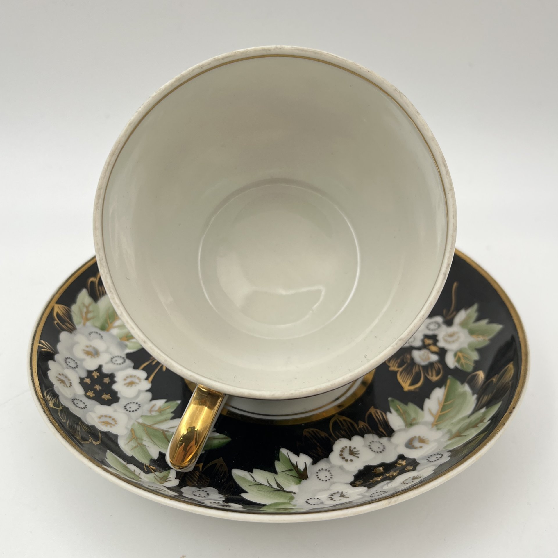 Пара чайная "Цветущая калина", форма "Стандарт"