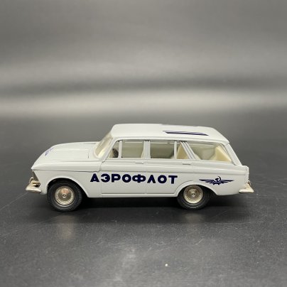 Модель автомобиля "Москвич-426" (Аэрофлот, серый) 1:43