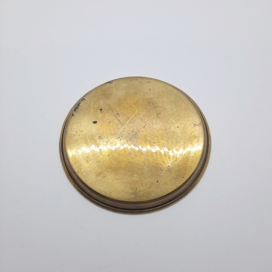 Блюдце сувенирное "Бузлуджа 2.VIII.1891", латунь