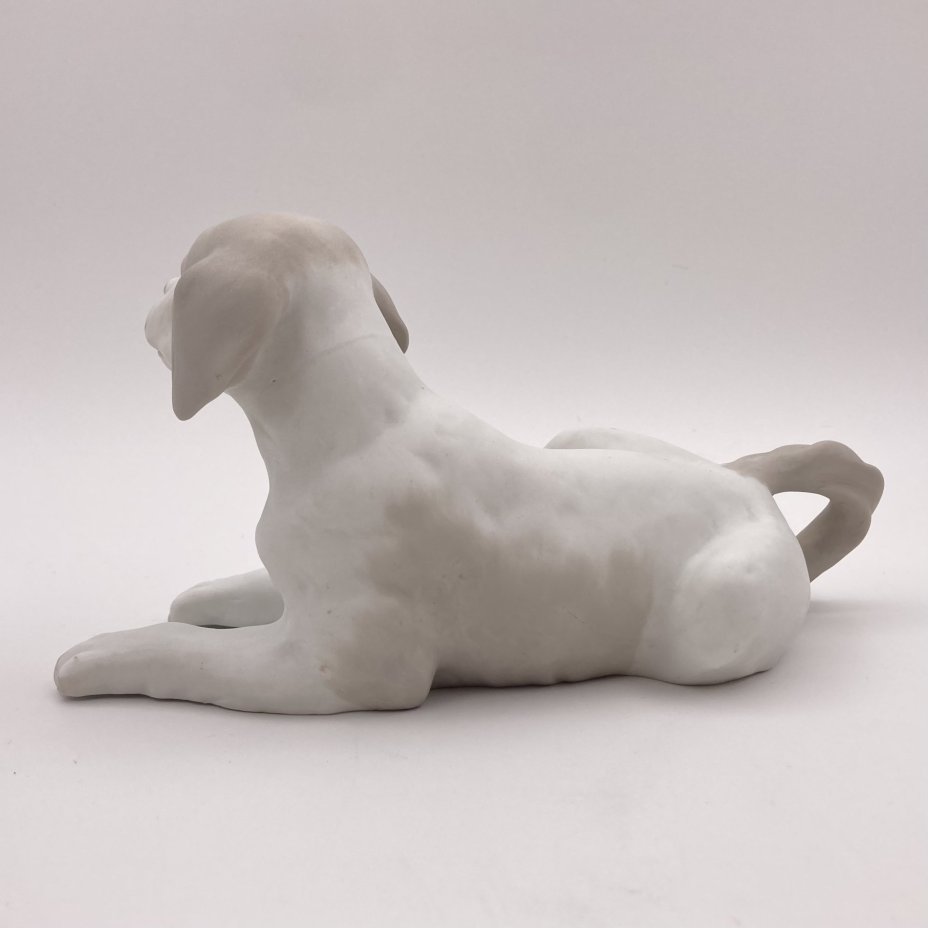 Статуэтка "Щенок", фарфор, бисквит, роспись, NAO Porcelain, Испания, 1980-1990 гг.