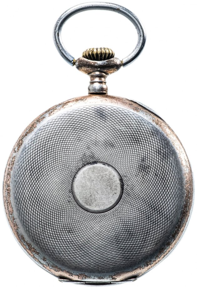 Часы карманные, серебро 800 пр., часовая мануфактура "Junghans", Германия, 1890-1900 гг.