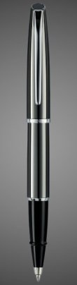 Ручка-роллер Aurora Style Shiny Gun-metal Barrel CT, в подарочной коробке, Лаки и смолы: лак, металл, хром