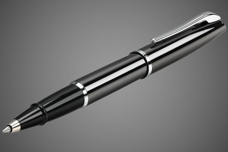 Ручка-роллер Aurora Style Shiny Gun-metal Barrel CT, в подарочной коробке, Лаки и смолы: лак, металл, хром