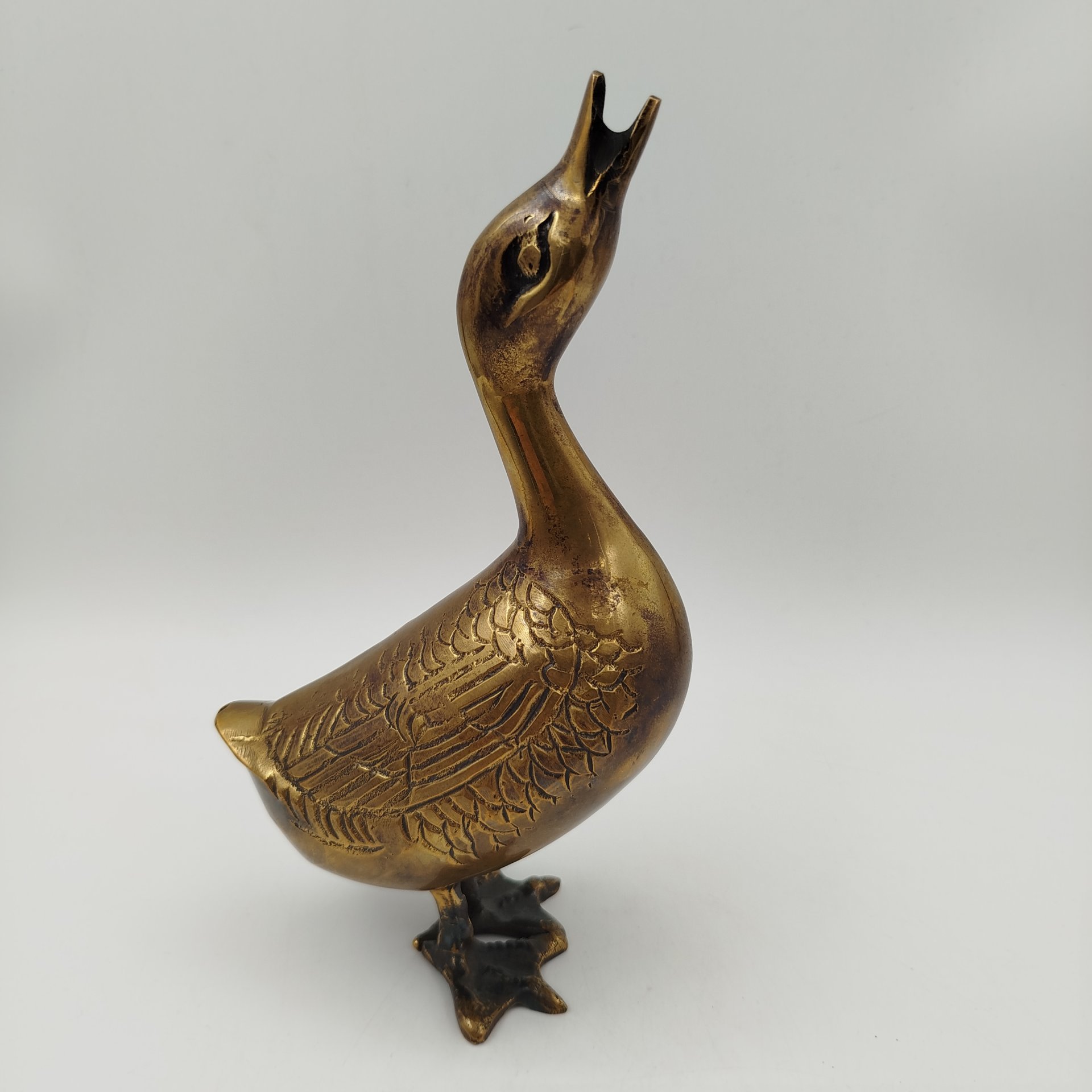 Статуэтка "Утка", металл, литье, Европа, 1970-1990 гг.